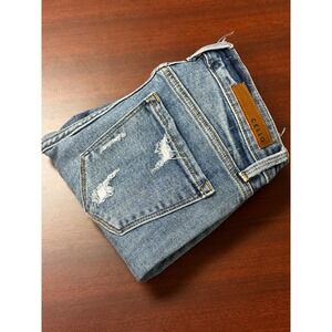 CELLO Distressed Skinny Jeans Womens Size 3 Medium‎ Wash Ripped Denim